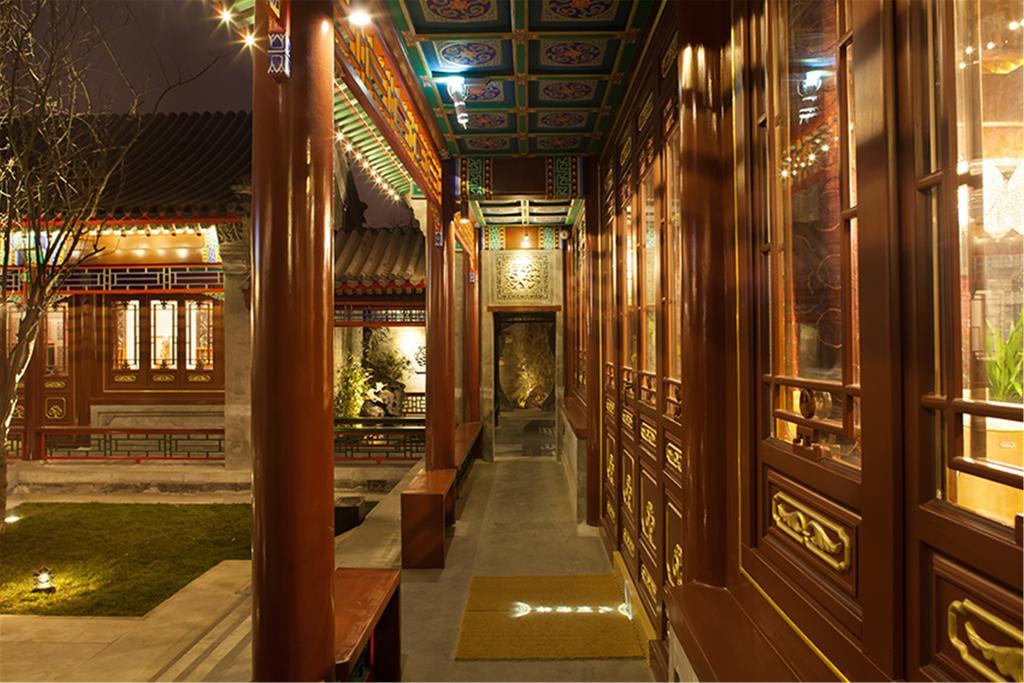 Hotel Beijing Ruyuan Courtyard Exterior foto